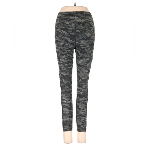 🍃Lululemon Speed Up 7/8 Tight *25” Evergreen Camo Green Multi Sz 4✨Like 🆕 - Picture 8 of 9